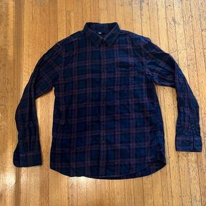 Uniqlo Checkered Flannel Shirt